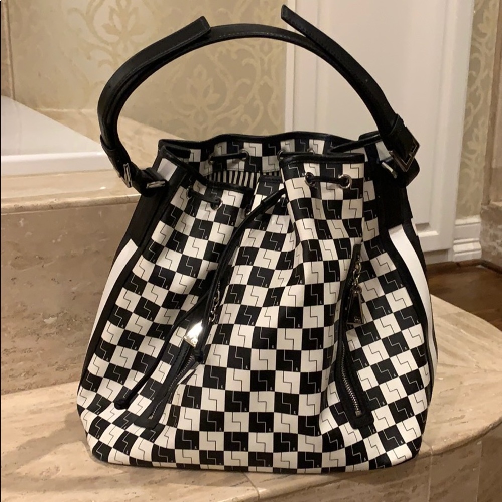 Drawstring Bucket Bag by LAMB Gwen Stefani